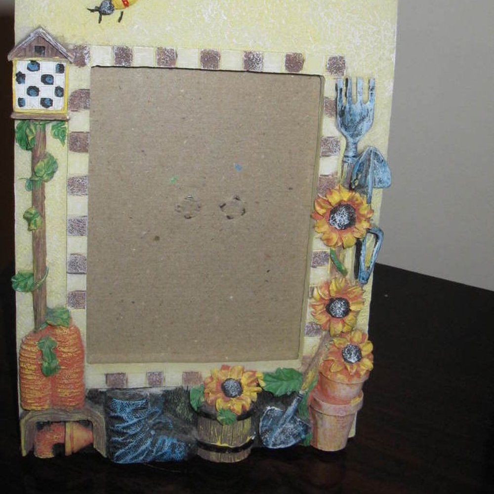 Picture Frame Garden Tools Theme New